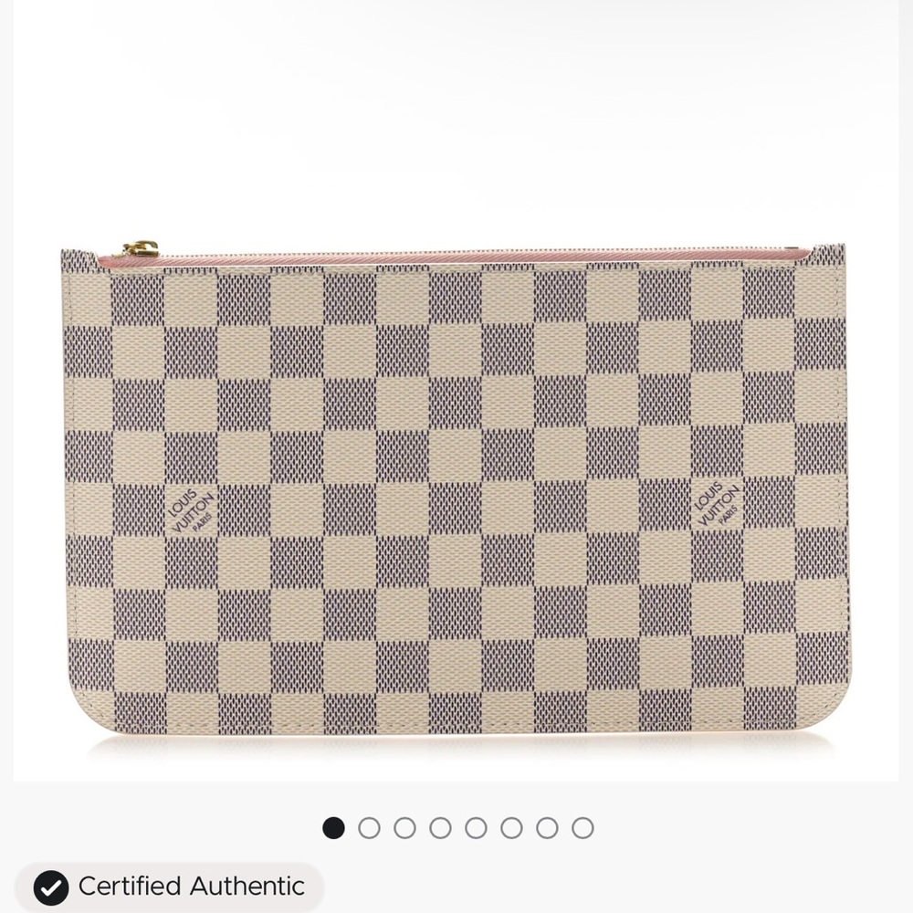 Louis Vuitton Damier Azur Neverfull Pochette GM